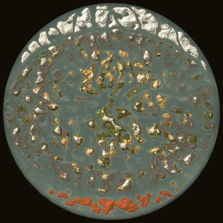 The world map of the seed HailOdin